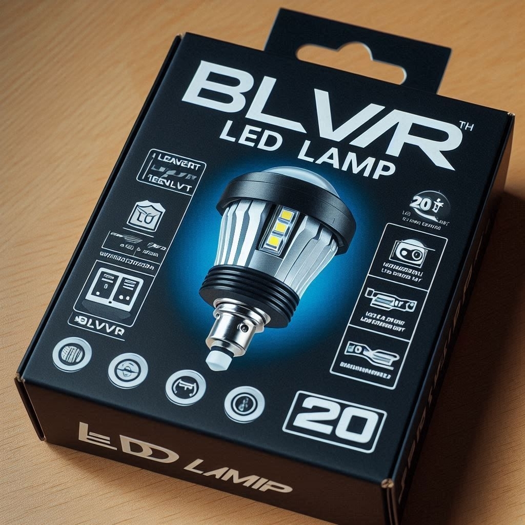 lampu utama LED projie motor portable sport dan mitic BLvr2 noll original