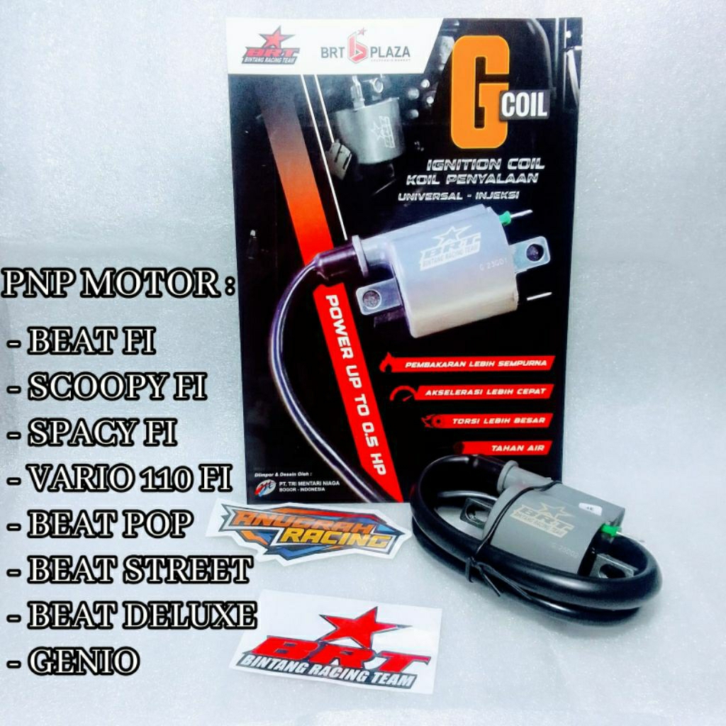 COIL BRT KOIL G-SUPER INJEKSI BEAT FI BEAT DELUXE SCOOPY INJEKSI SPACY FI GENIO BEAT POP BEAT STREET