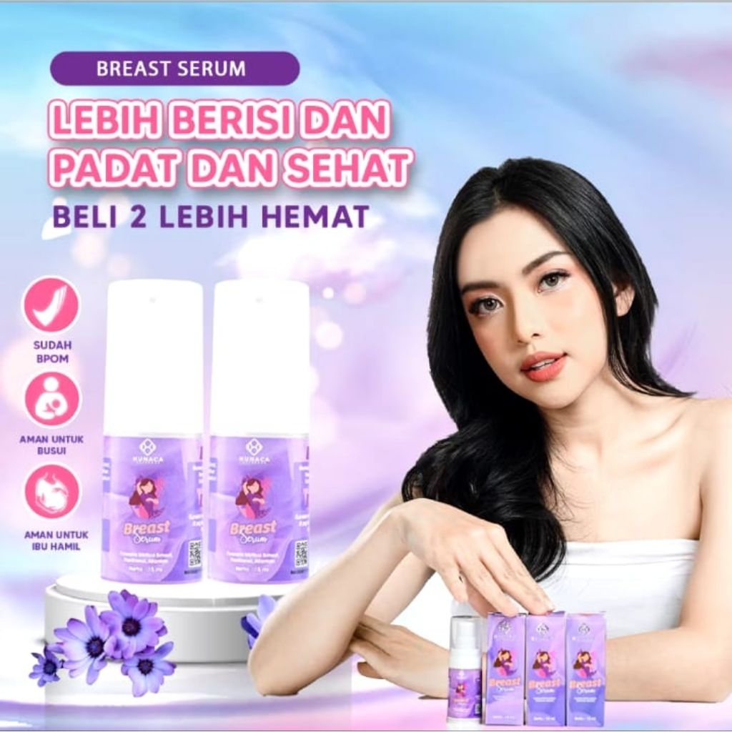 

[TERLARIS]isi 2 botol NUNACA | breast serum | serum pembesar payu dara | Pengencang payu dara Ampuh HALAL dan sudah BPOM