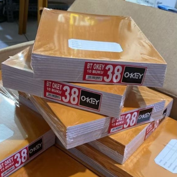 

PROMO BUKU TULIS MURAH VISION OKEY LOGOS SKOLA ISI 38 LEMBAR 1 PAK (ISI 10 BUKU)