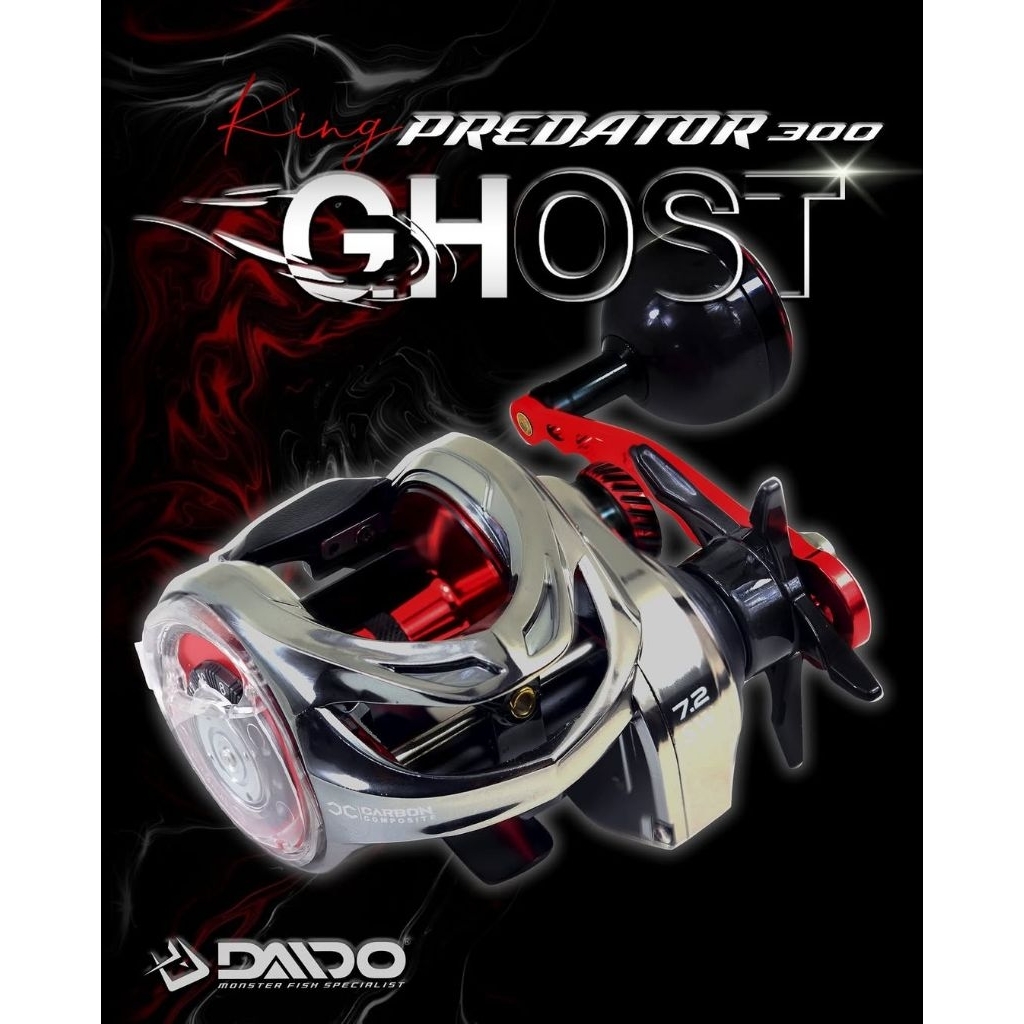 Reel Daido King Predator 300 400L Gen 1 / Ghost Series Bc Overhead Jiging
