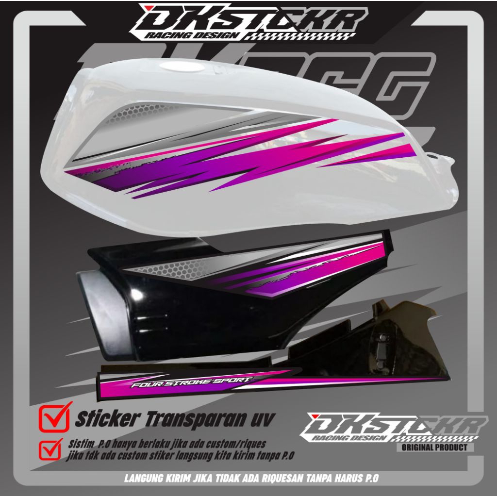 STRIPING GL PRO TRANSPARAN - STRIPING GL PRO - STRIPING GL PRO MAX - STRIPING GL PRO MAX CUSTOM - ST