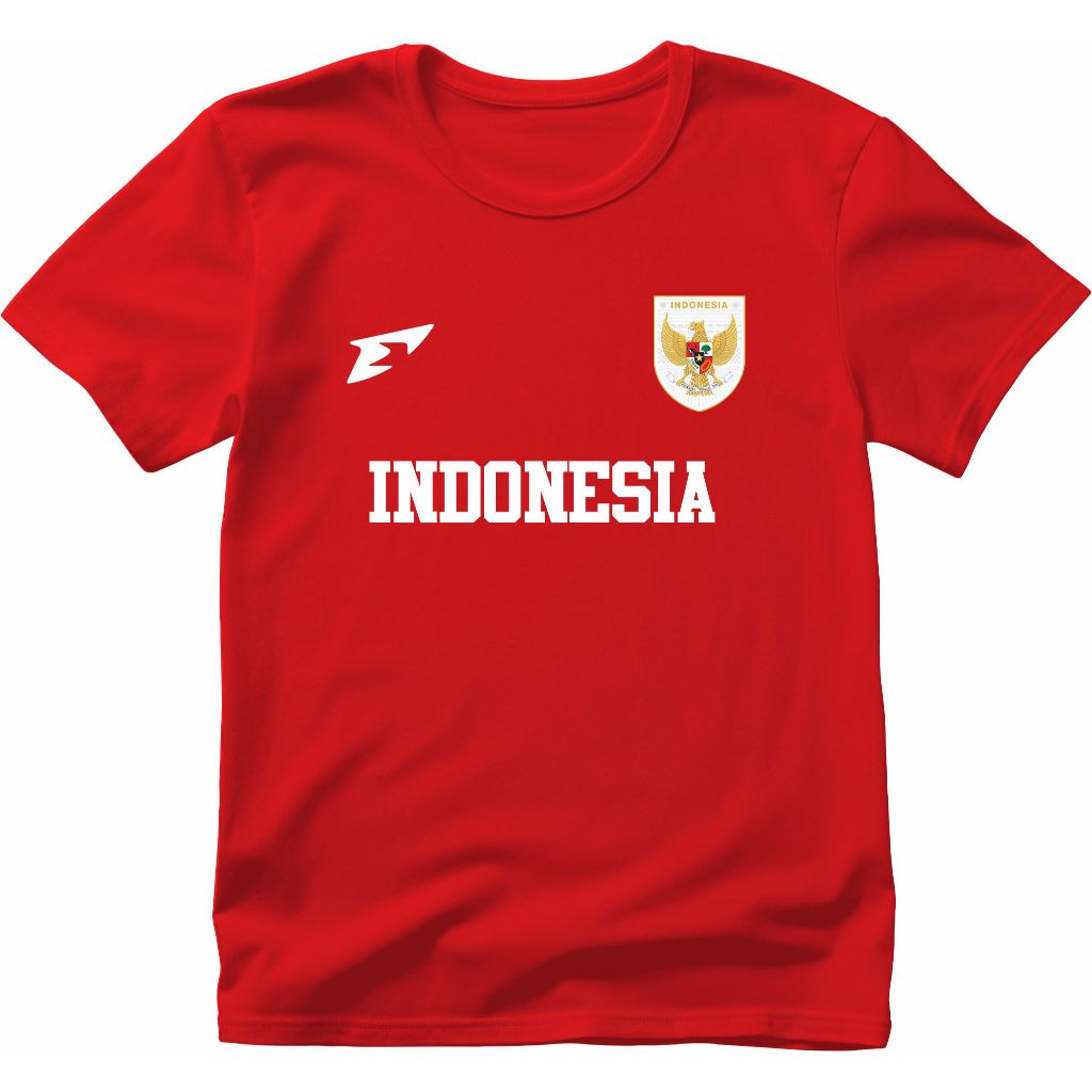 KAOS ANAK-ANAK JERSEY TIMNAS INDONESIA TERBARU 2025 V1 | KAOS TIMNAS INDONESIA