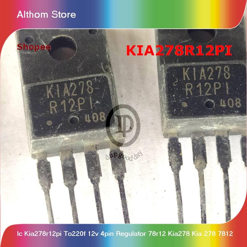 ic kia278r12pi to220f 12v 4pin regulator 78r12 kia278 kia 278 7812