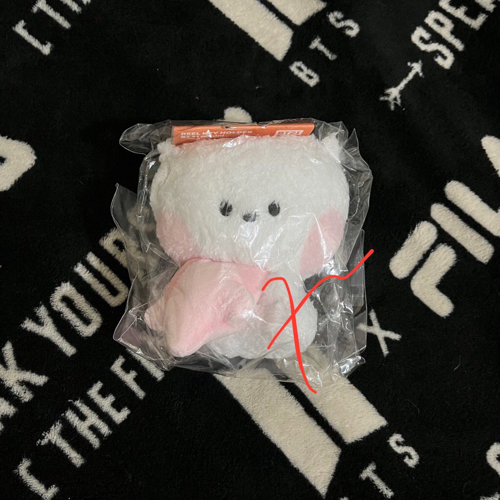 [Ready Stock] Official BT21 Reel Key Holder Keyring RJ