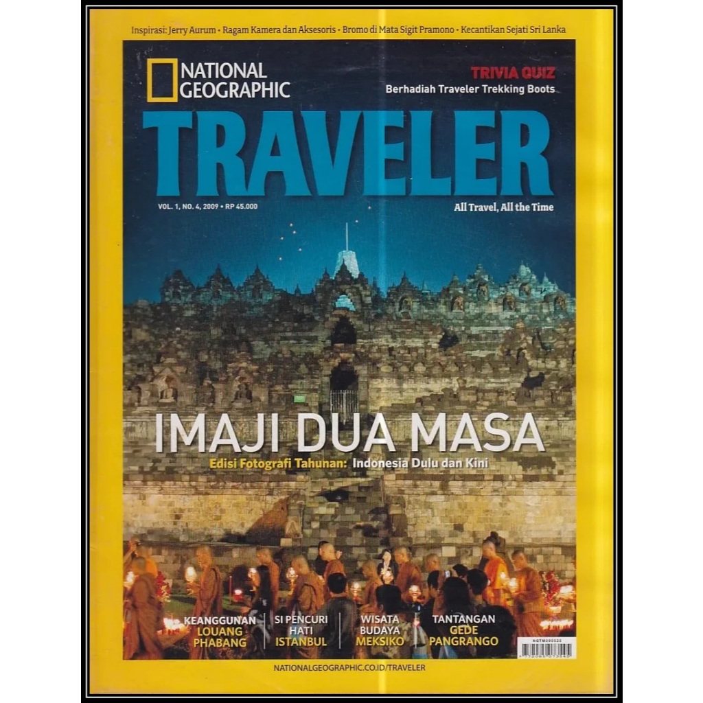 Buku Preloved - Majalah National Geographic Traveler - Juni 2009 - Imaji Dua Masa