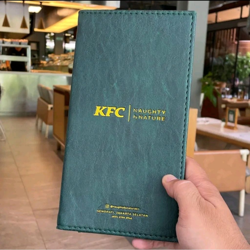 

Buku Menu Custom minimalis ukuran 16×31