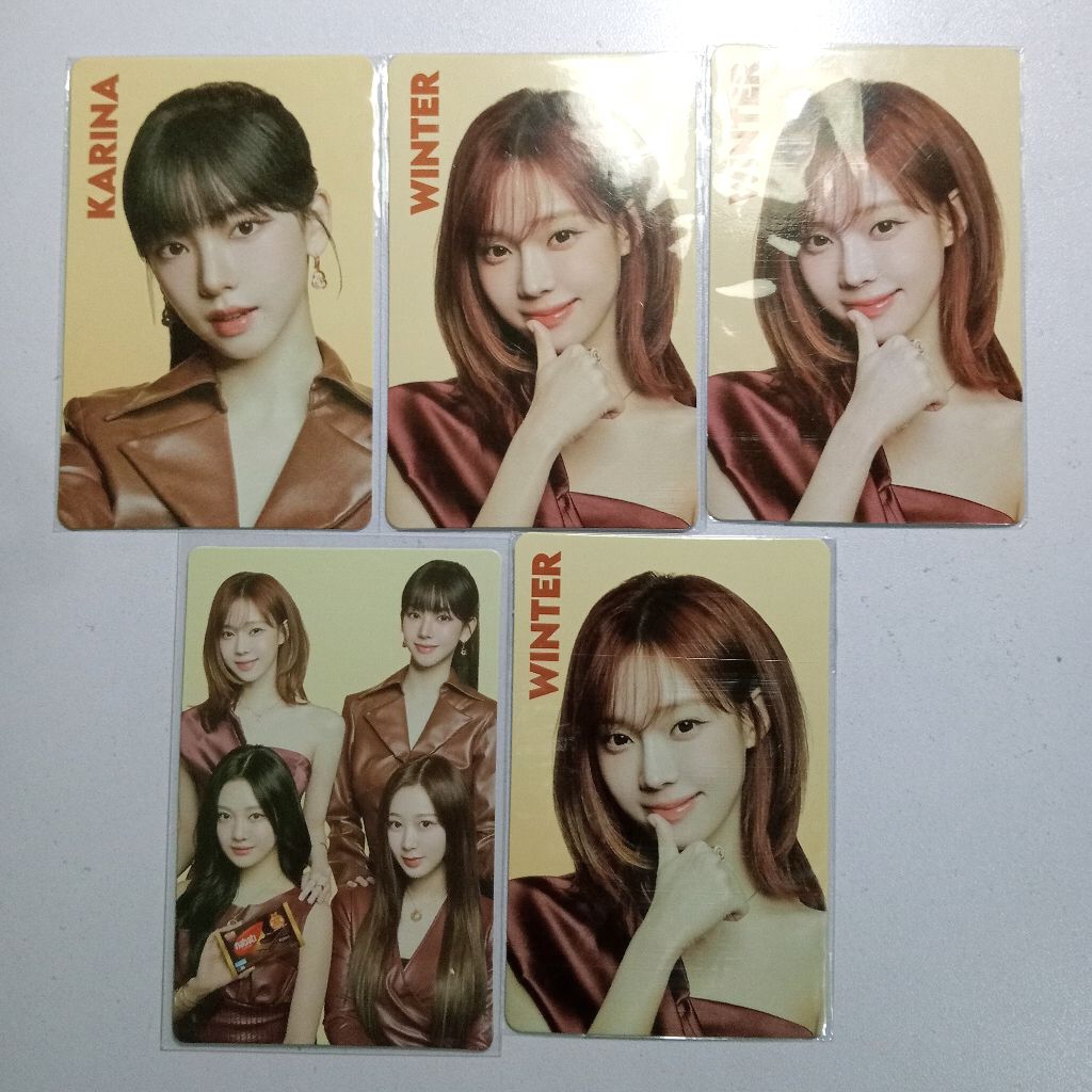 [READY STOCK] PHOTOCARD NABATI AESPA