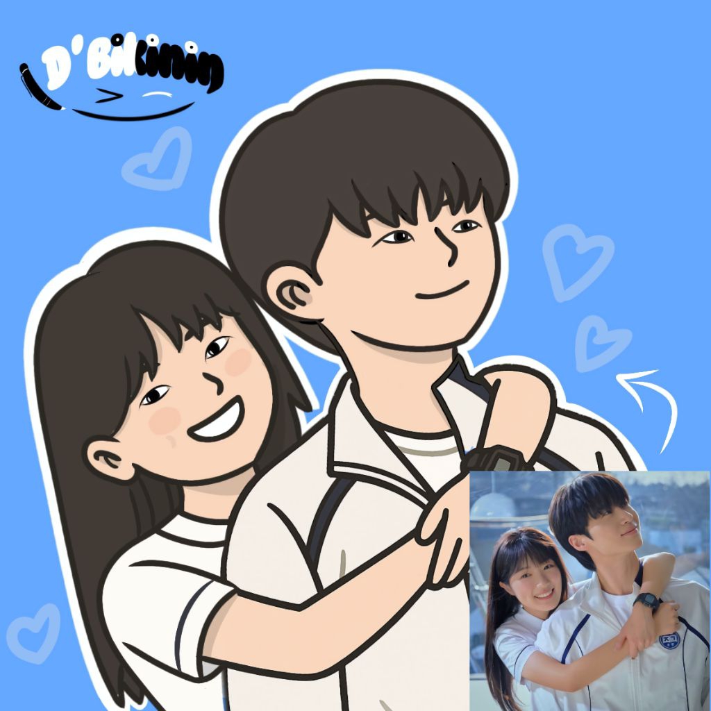 Jasa ilustrasi chibi | commission art | produk digital