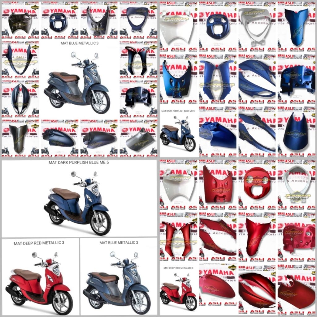 paket full body-body halus fino grande 125 original yamaha