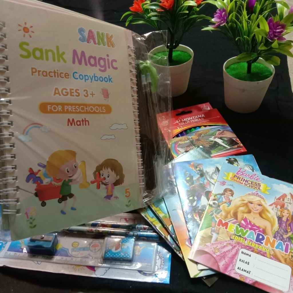

set belajar anak-set tulis anak-mewarnai