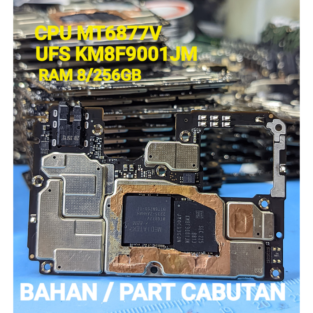 MESIN REDMI NOTE 12Pro 5G CPU MTK UFS KM8F9001JM -B813