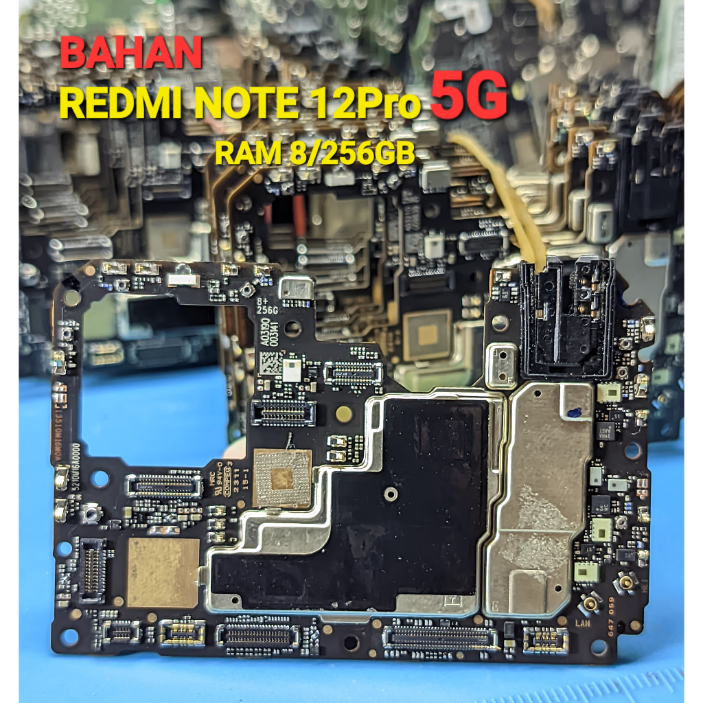 MESIN REDMI NOTE 12Pro 5G CPU MTK UFS KM8F9001JM -B813 /  H9QT1G6DN6 - X132