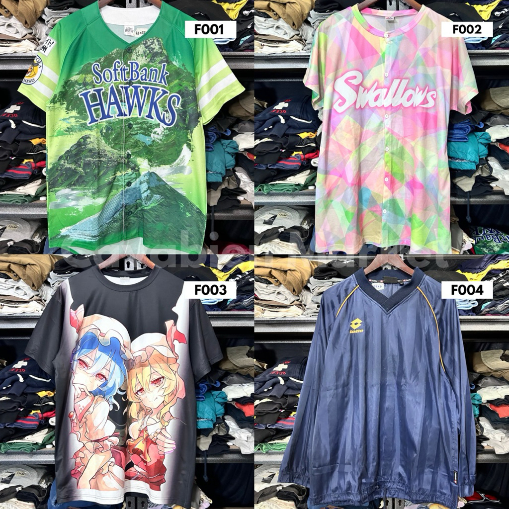 (Part F) Jersey Second Preloved Branded | Basket Football Running Hiking Jersey