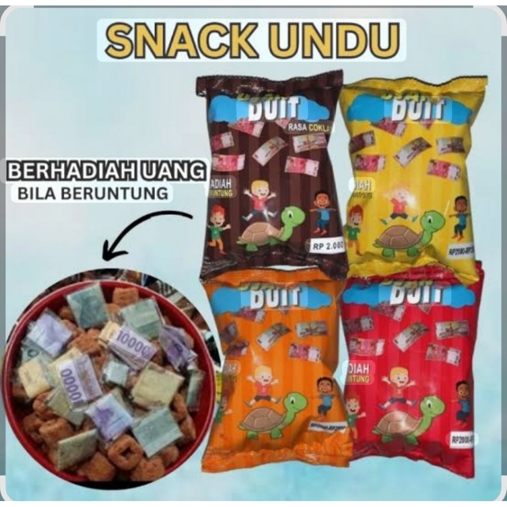 CIKI UNDU BERHADIAH UANG TUNAI - CIKI BERHADIAH - SNACK UNDU BERHADIAH UANG