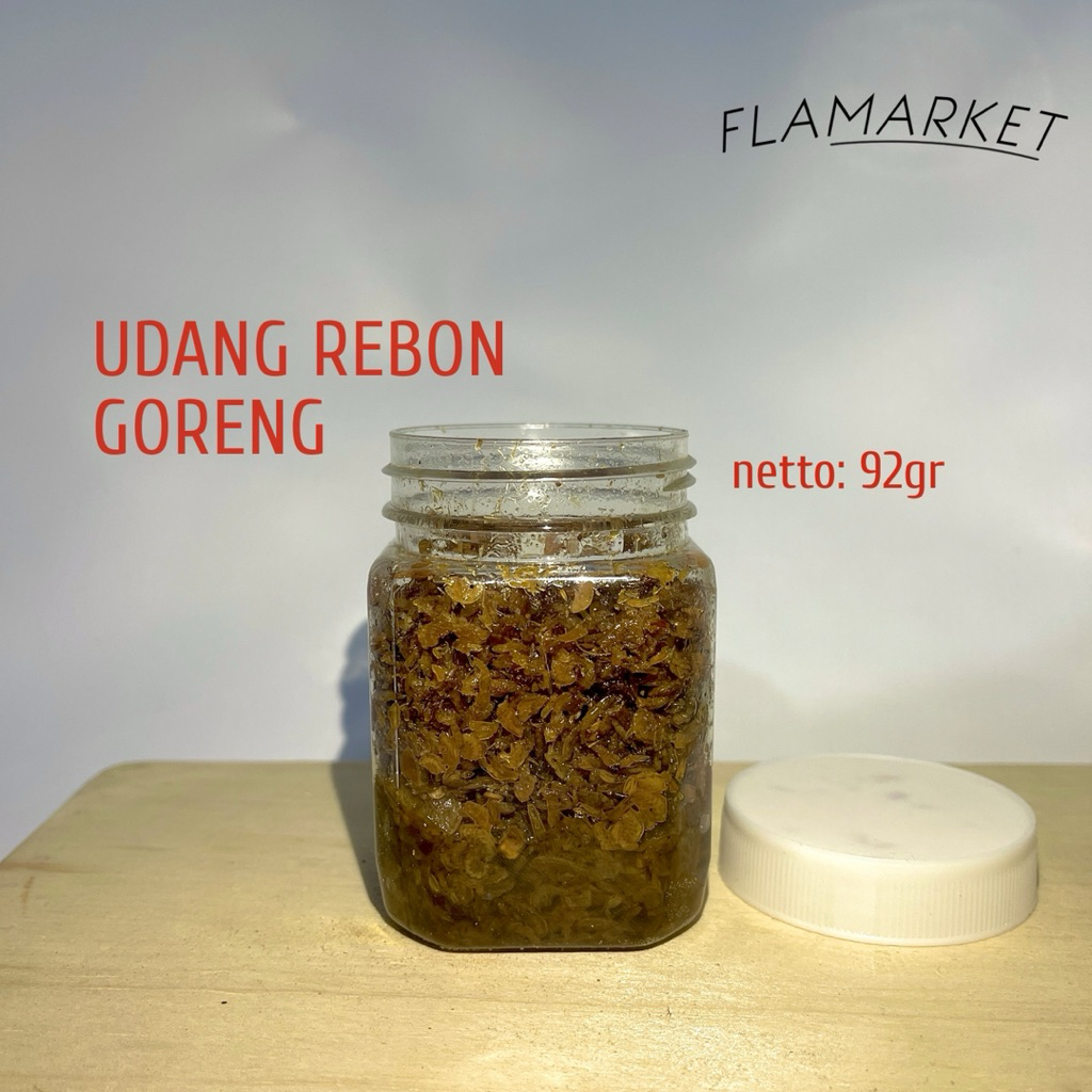

UDANG REBON GORENG gurih siap makan