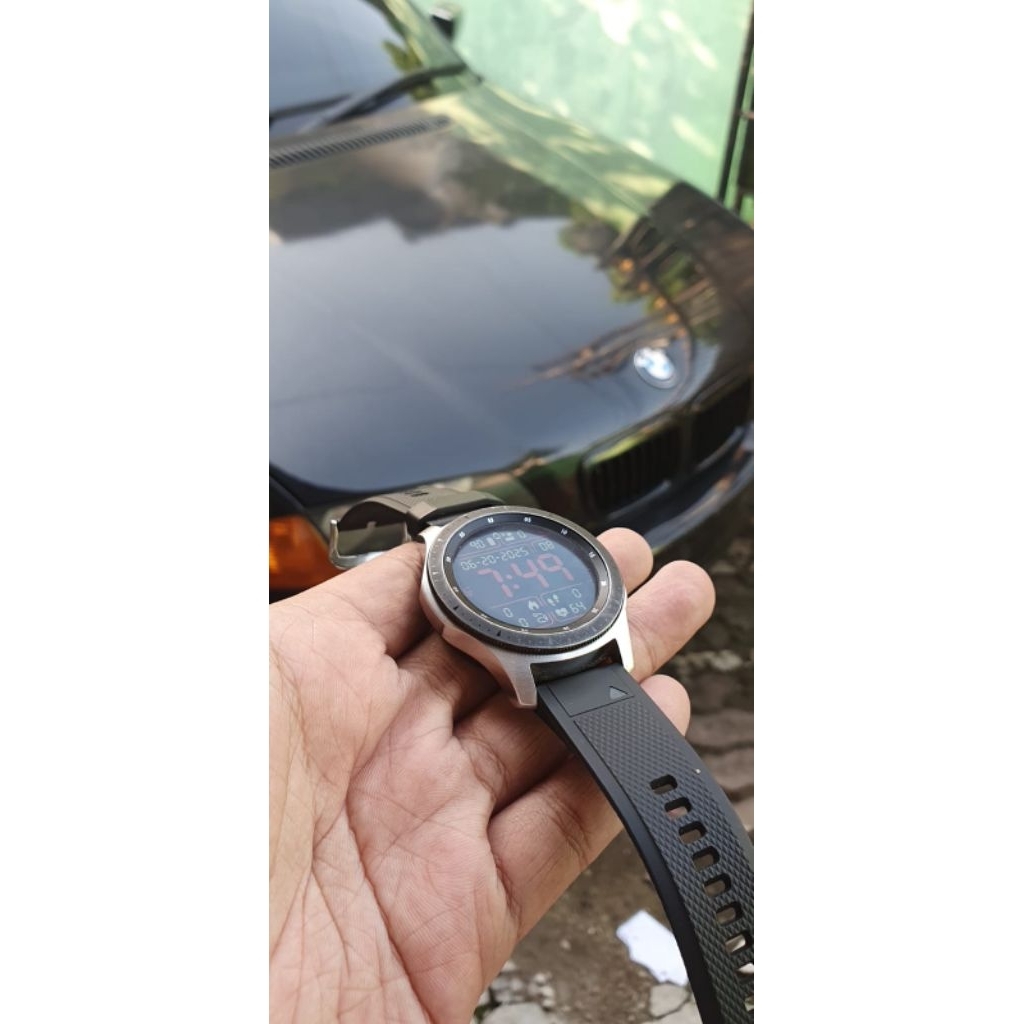 Jam Samsung Galaxy Smart Watch Preloved ( lupa generasinya, fungsi normal 100% ) jam tangan laki pri