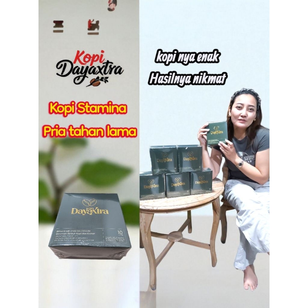 

Kopi DayaXtra - 1 box atau 10 sachet kopi premium