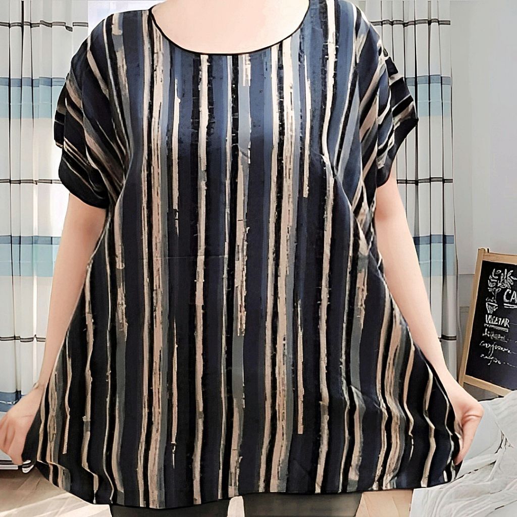 atasan jumbo wanita baju jumbo wanita atasan big size baju big size wanita size XXXXL jumbo bahan ra