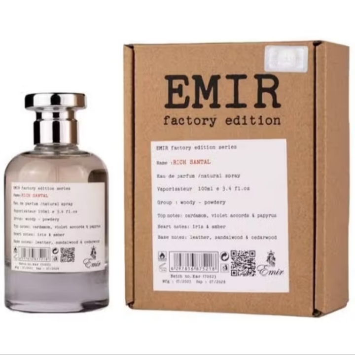 parfum emir rich santal factory edition by paris corner original/rich santal