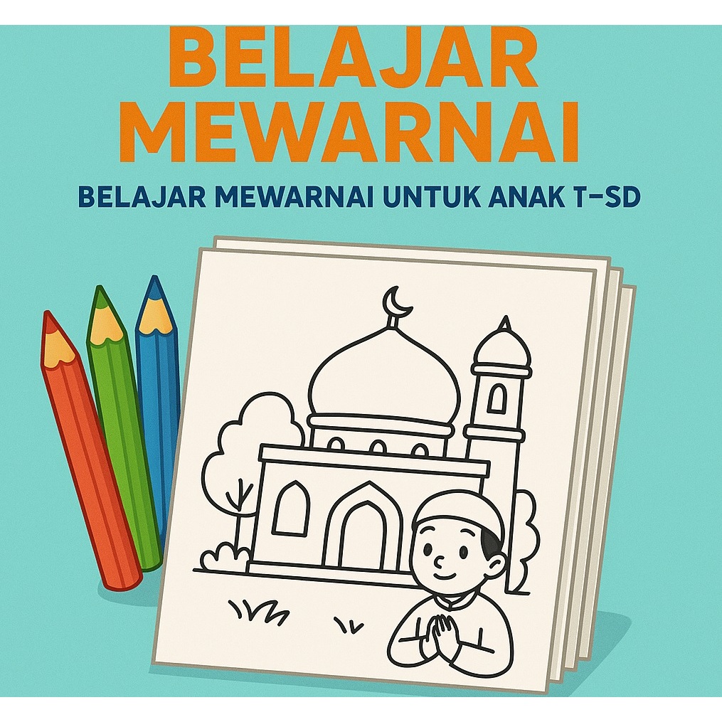 

Buku Gambar Mewarnai Anak TK isi 50 Lembar A6 – Belajar Sambil Bermain