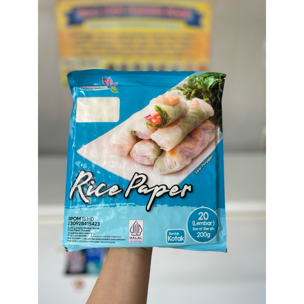 

Rice Paper isi 20 lembar