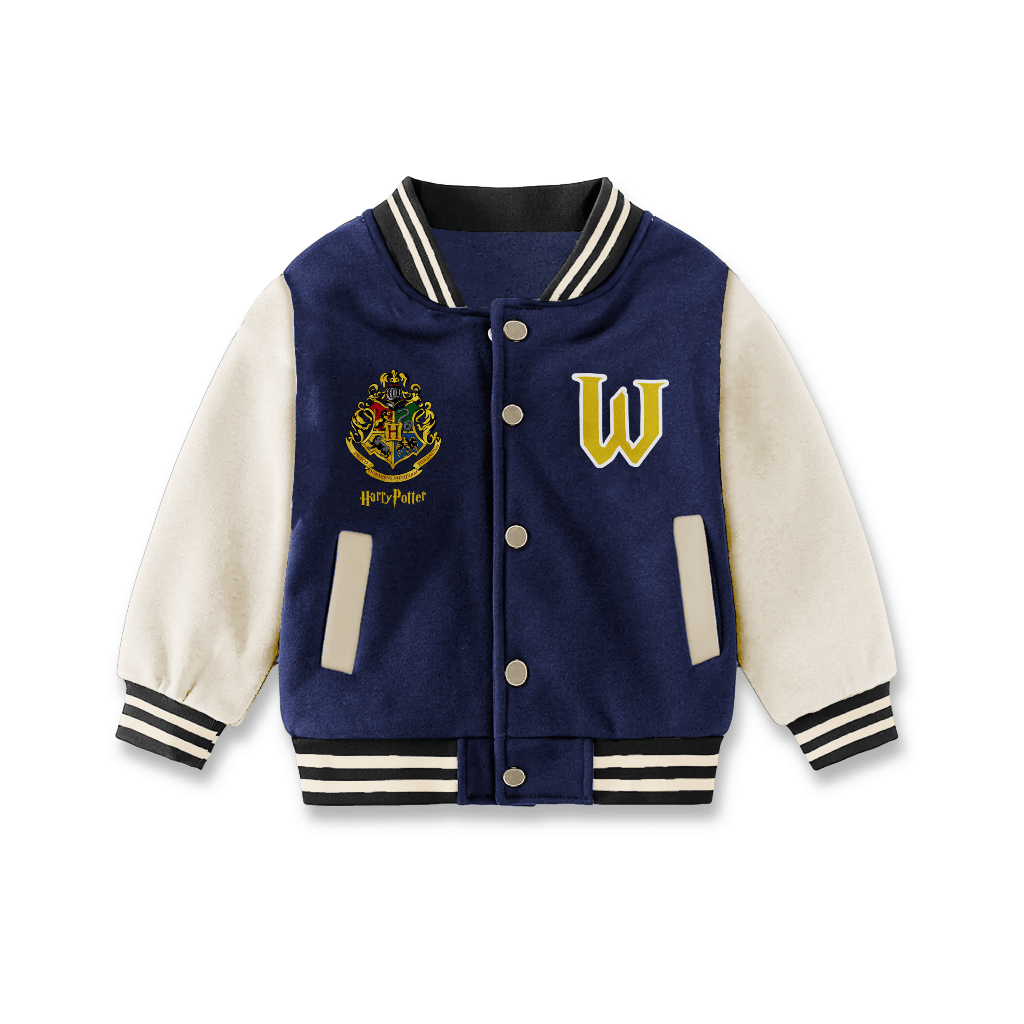 Dodkido Jaket Anak Harry Potter Varsity Fleece – Jaket Baseball Kides Boys - Girls K299