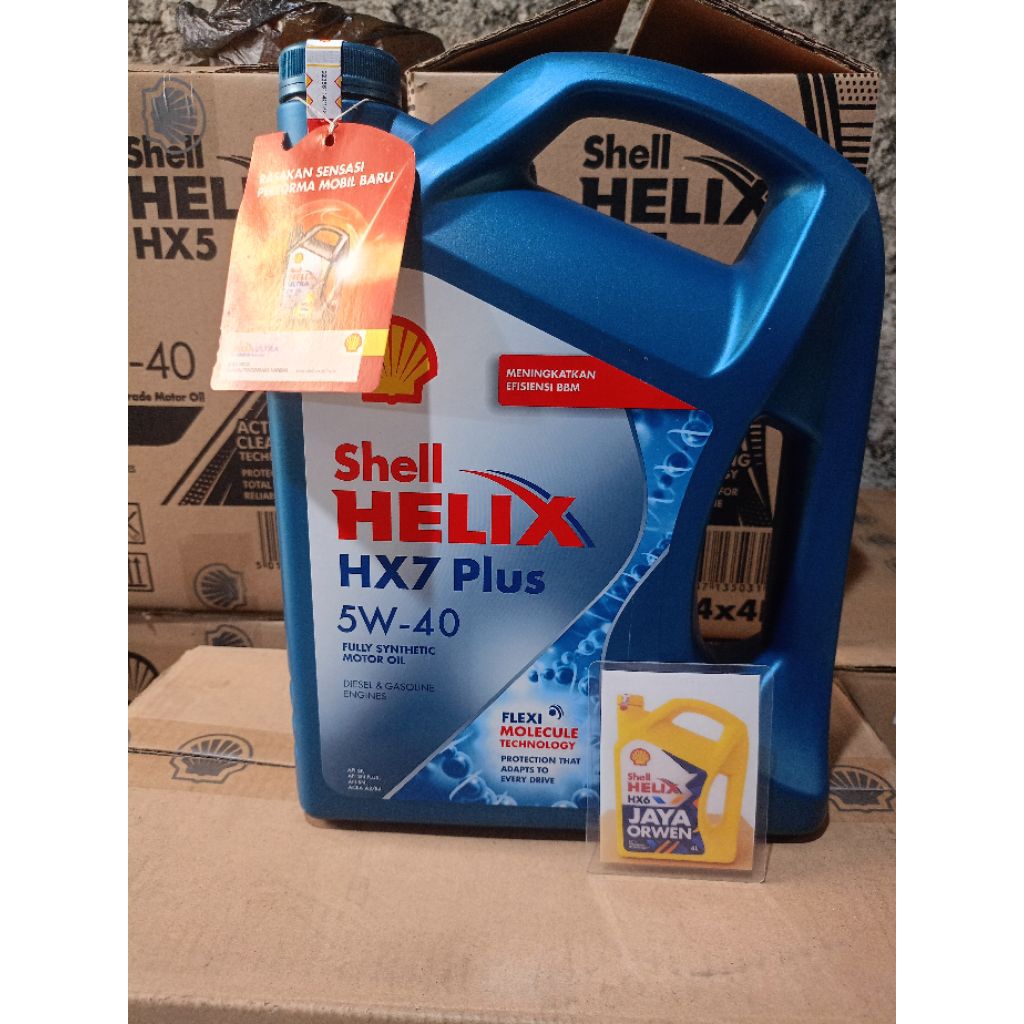 OLI SHELL HELIX HX7 4LTR ORIGINAL BARCODE