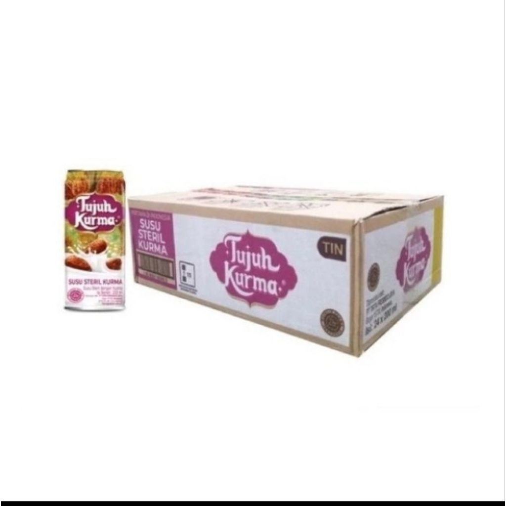 

tujuh kurma minuman sari kurma 189ml isi 12 pcs