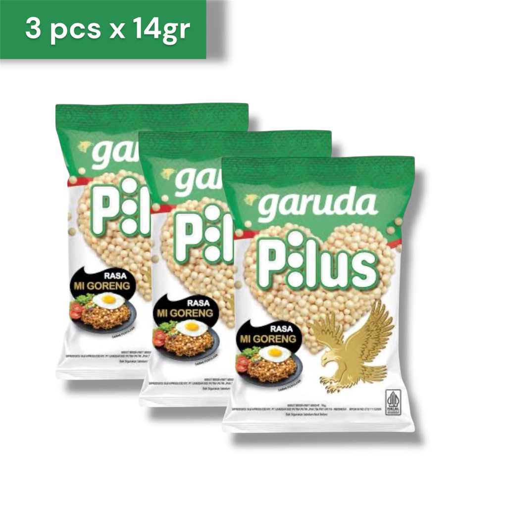 

GARUDA PILUS MI GORENG 3 PCS X 14GR