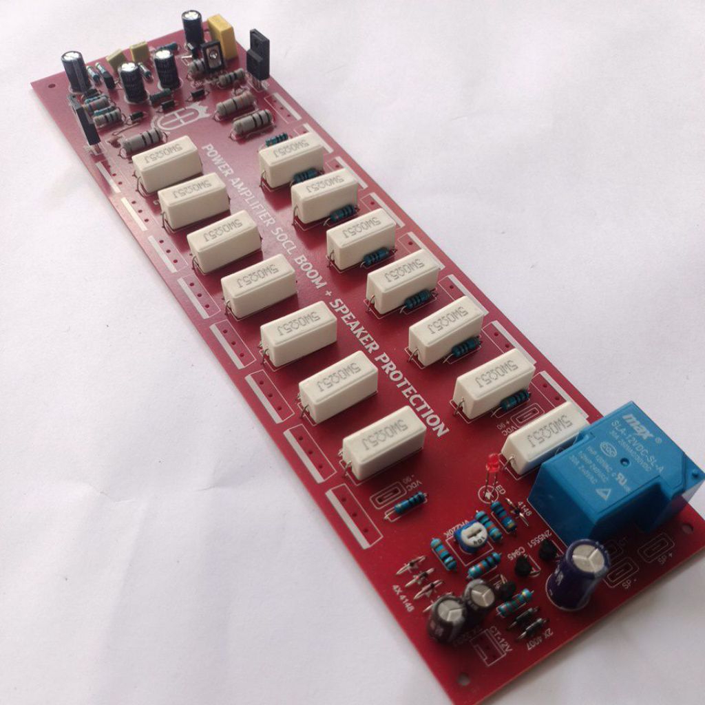 KIT DRIVER SOCL 504 + PROTECTOR 2U PANJANG PCB 30CM