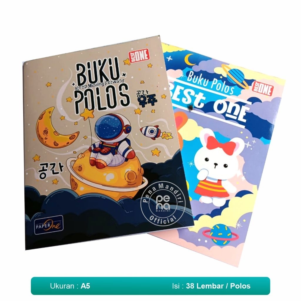 

Buku Polos Best One dan Paper Star Isi 38 Lembar