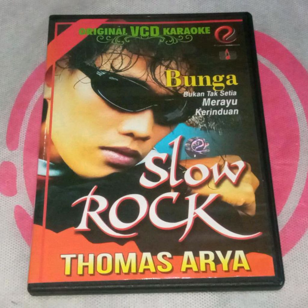 VCD Thomas Arya - Slow Rock V CD Karaoke Original