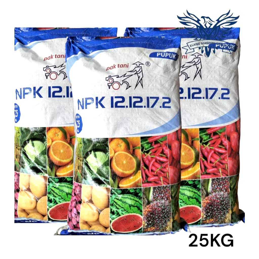 KARUNGAN Pupuk NPK 12 12 17 25kg pupuk untuk tanaman