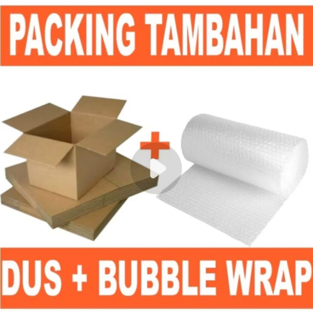 

Packing tambah extra aman