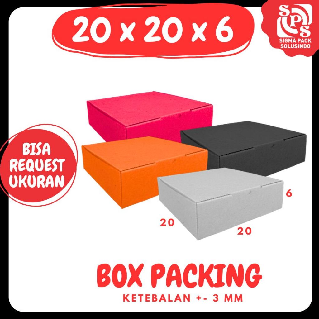 

Box 20x20x6 LD Kardus 20x20x6 LD Dus Pizza 20x20x6 LD Kotak Packing Hampers Gift Zigma Shop