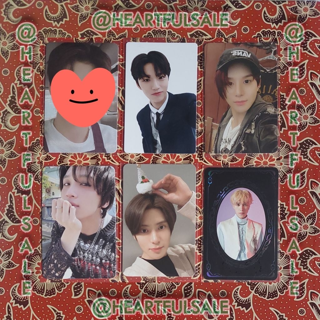 BELI = 100% DONASI UNTUK PALESTINA | PC PHOTOCARD DAEYOUNG JAEHEE JUNGWOO HAECHAN JAEHYUN HENDERY NC