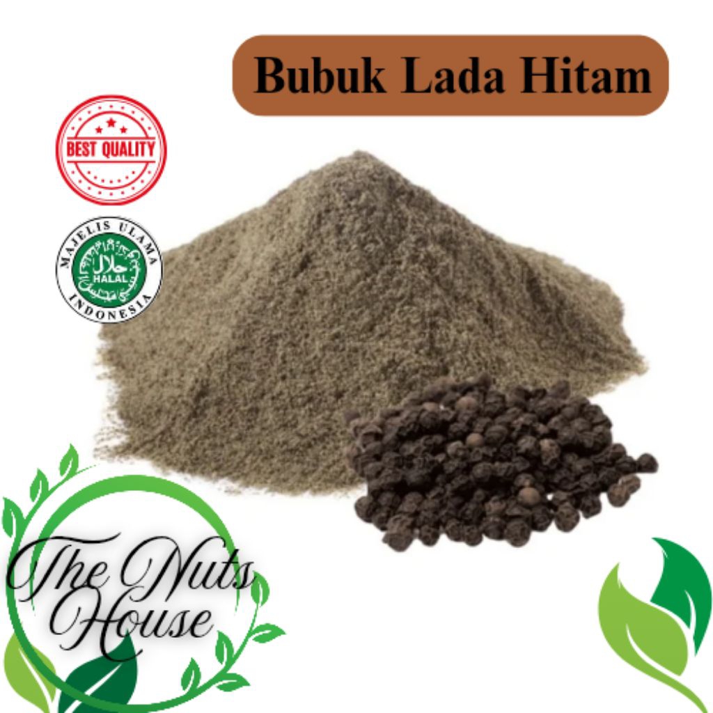 

Bubuk Lada Hitam 1kg asli tanpa bahan campuran