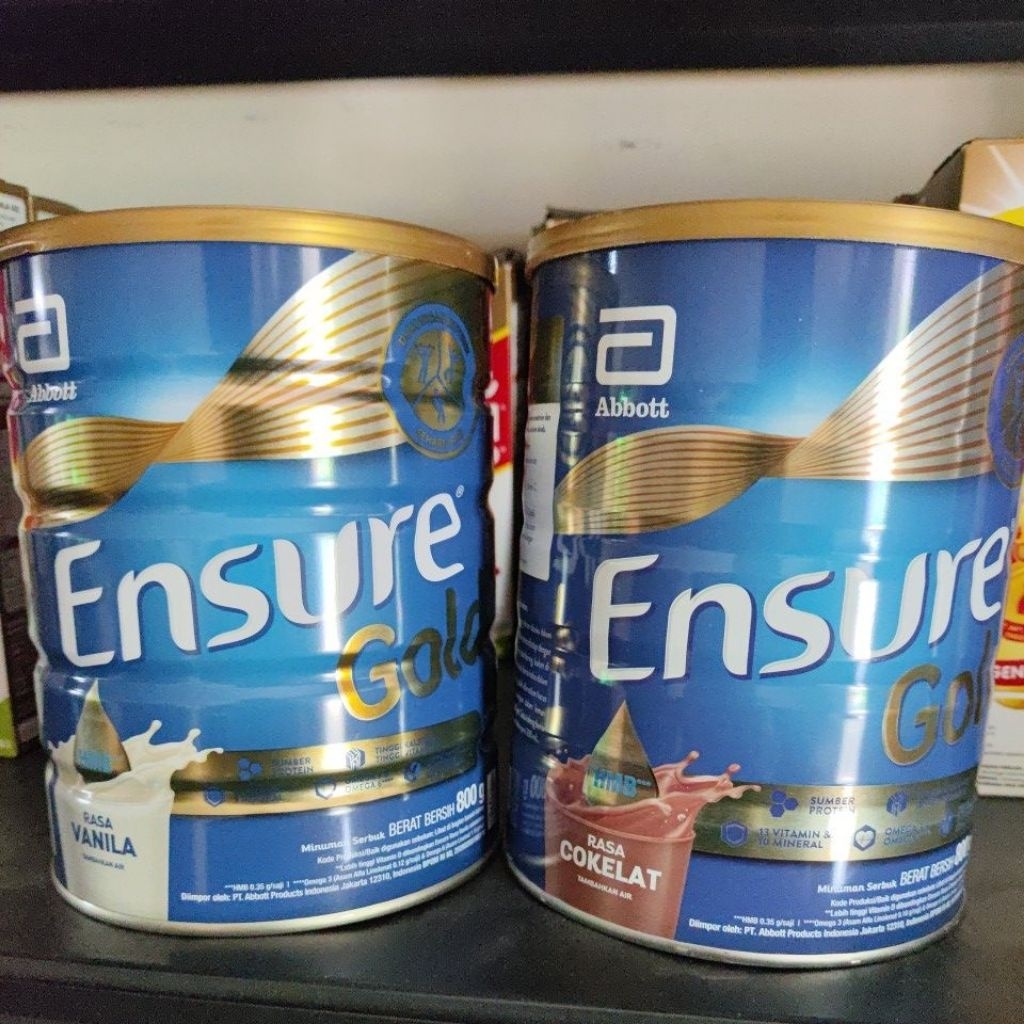 

Susu Dewasa Ensure Gold 800gram Rasa Vanilla Dan Cokelat Murah Meriah