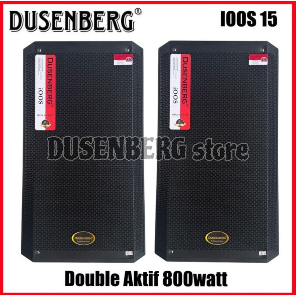 SPEAKER AKTIF BLUETOOTH KARAOKE SMART TV YOUTUBE DUSENBERG 15 INCH IOOS 15 SPEAKER KARAOKE INDOOR OU