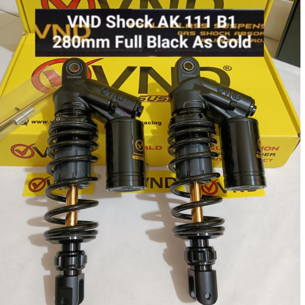 SHOCKBREAKER SHOCK TABUNG ATAS VND AK 111 B1 AEROX DOWN SIDE UK 280 MM  AEROX OLD/NEW/ALPHA  ORIGINA