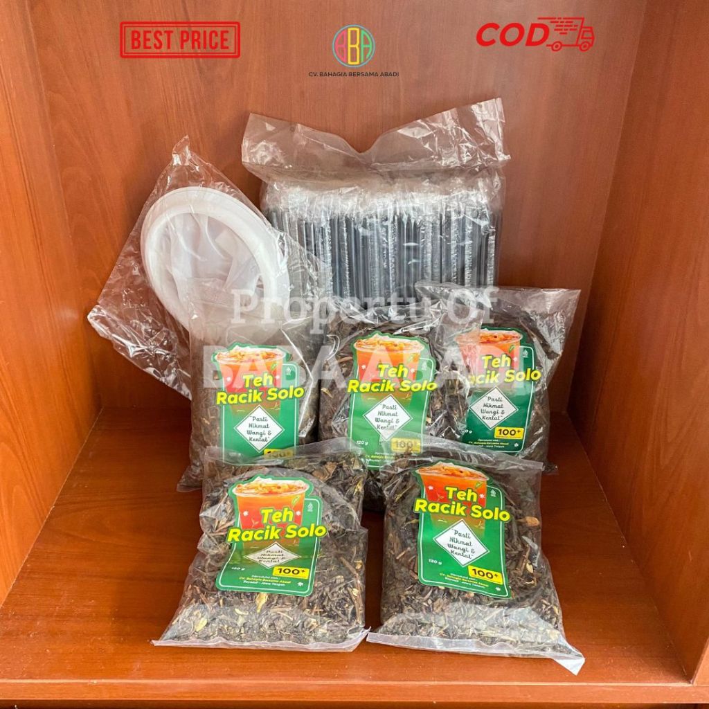 

Paket Bahan Baku Teh Racik SOLO 1 bahan baku teh solo