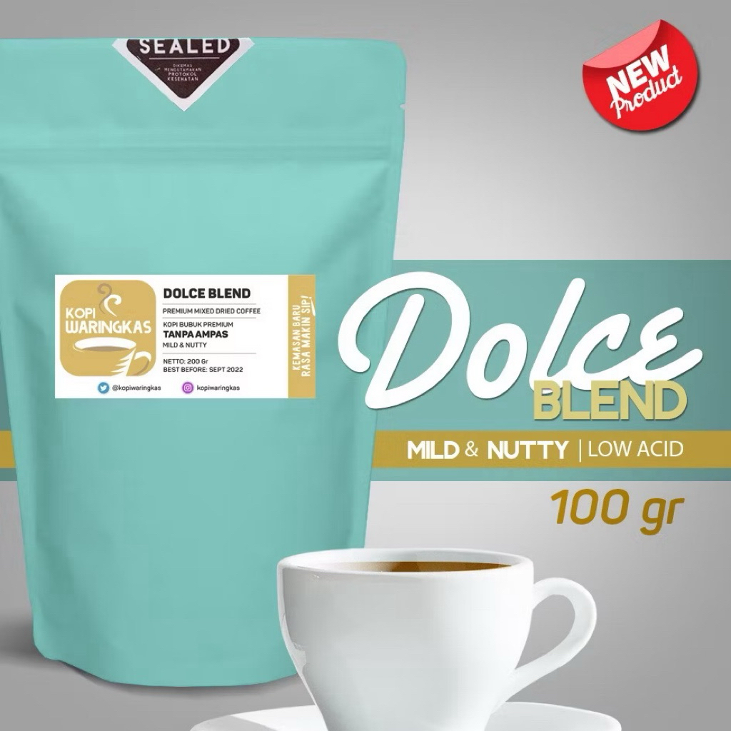 

Kopi Waringkas Dolce Blend 100 gram
