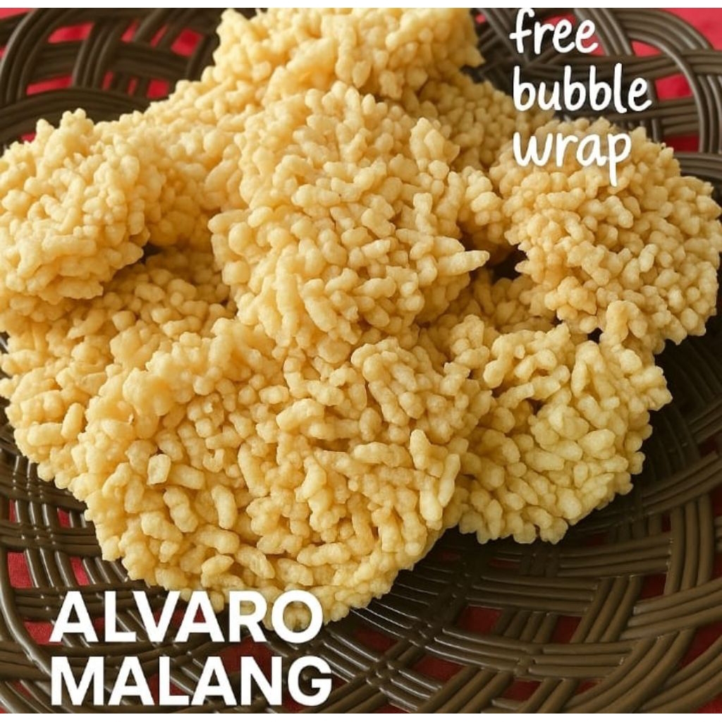 

Rengginang Mentah Rasa Udang Ebi Gurih 44 Pcs Tanpa Jemur