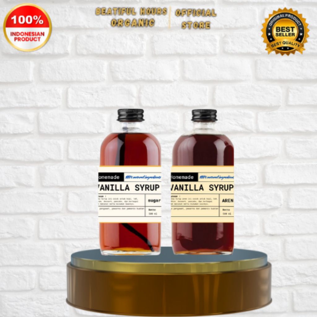 

500 ml vanilla syrup