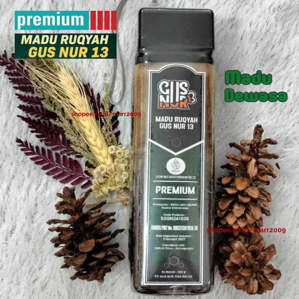 Amira Plastic Madu Gn13 - Madu Gus Nur Tiga Belas - Madu Murni - Madu Asli