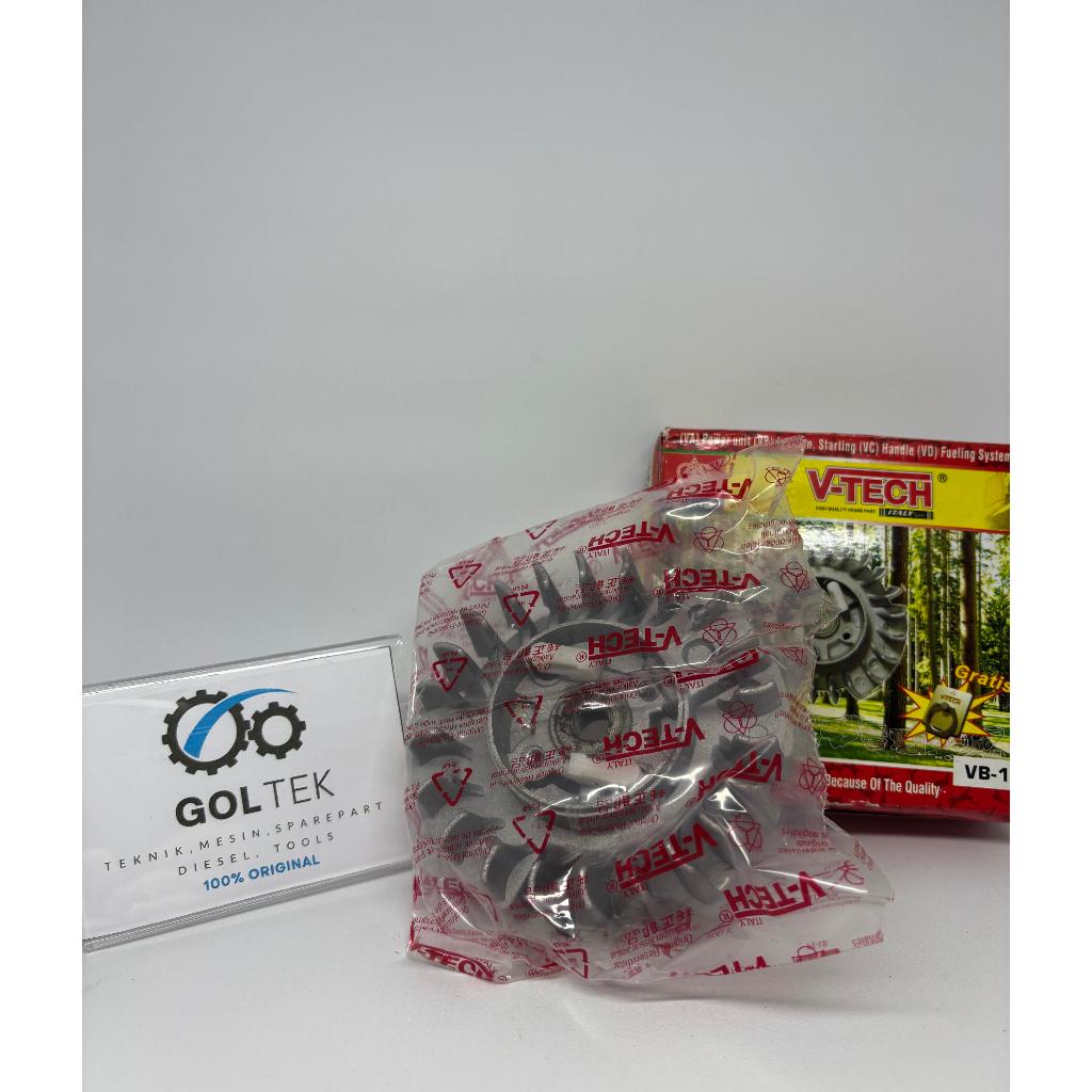 flywheel Senso, Sparepart Chainsaw merek VTECH untuk Senso Kecil 5200/5800