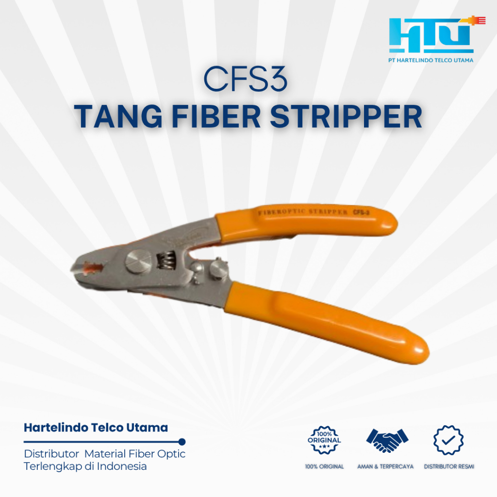 TANG FIBER STRIPPER FIBER OPTIC - CFS3 TANG FIBER STRIPPER