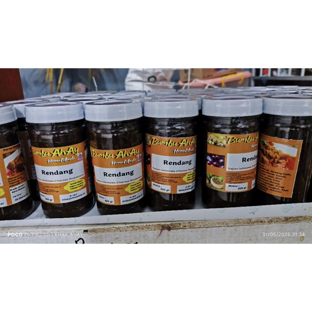 

bumbu rendang bumbu ahay tabalong