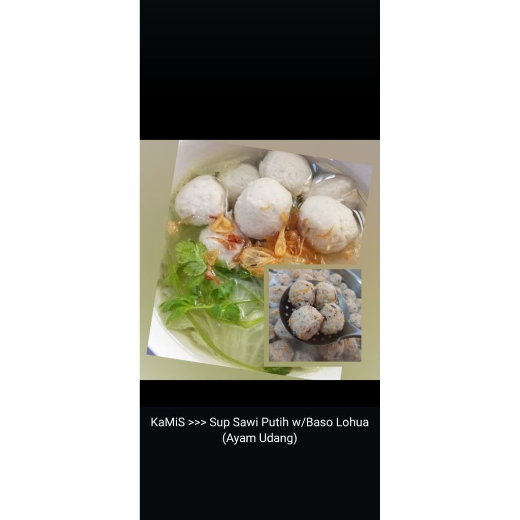 

Baso sarang burung babi udang